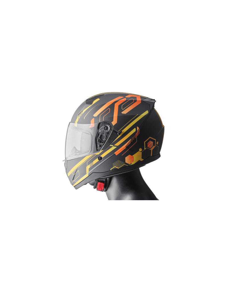 GMS HEXAGO ORANGE/YELLOW MATT