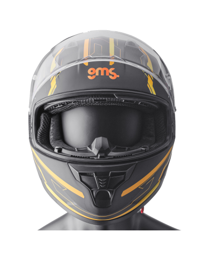 GMS HEXAGO ORANGE/YELLOW MATT