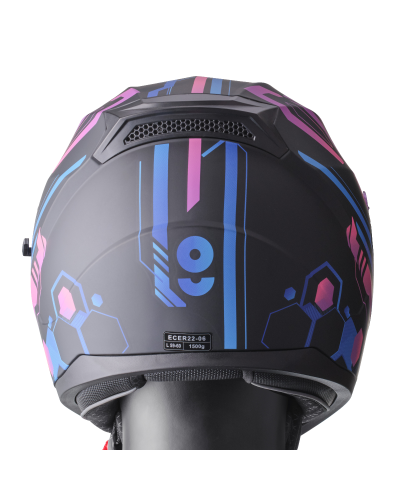 GMS HEXAGO BLUE/VIOLETMATT