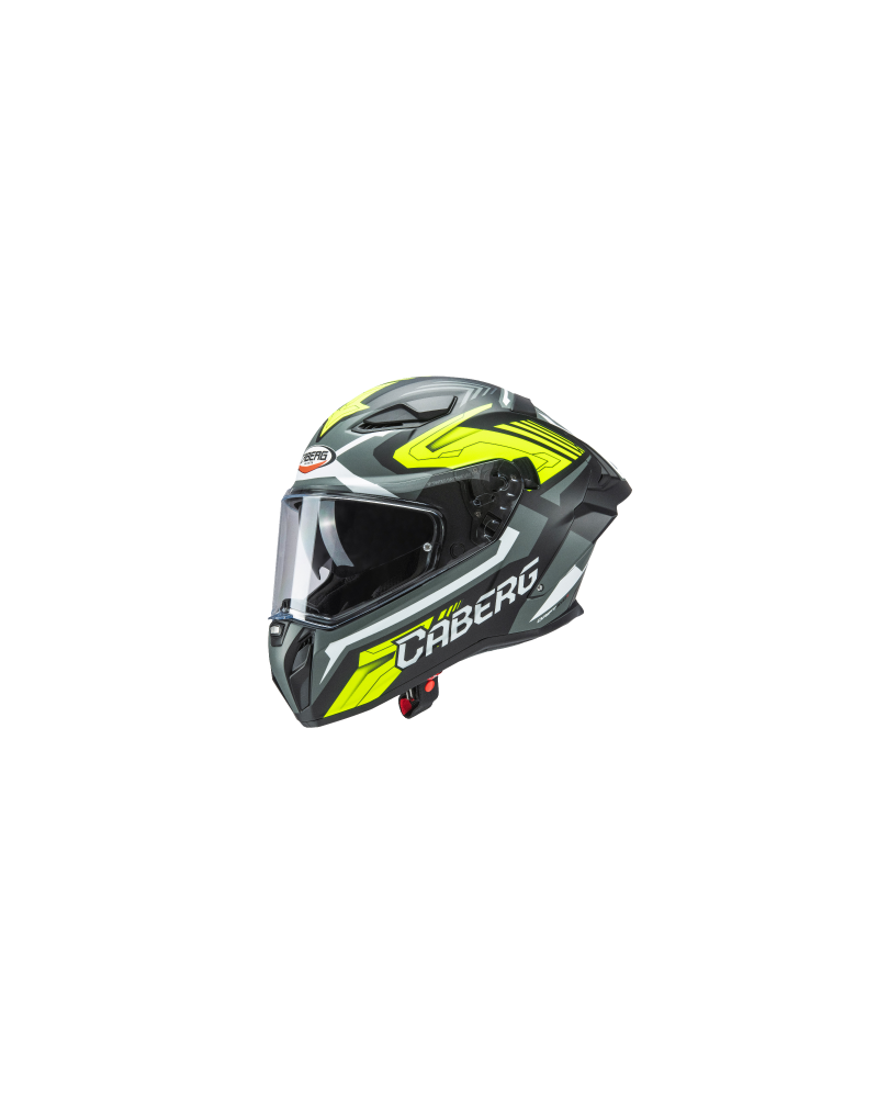 CABERG DRIFT EVO II JARAMA MATT BLACK/GREY/YELLOW FLUO