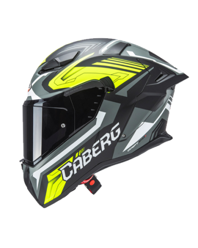 CABERG DRIFT EVO II JARAMA MATT BLACK/GREY/YELLOW FLUO