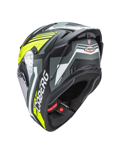 CABERG DRIFT EVO II JARAMA MATT BLACK/GREY/YELLOW FLUO