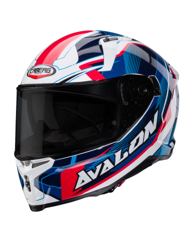 CABERG AVALON X OPTIC WHITE/RED/BLUE