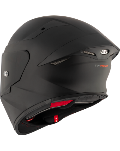 KYT TT-REVO PLAIN MATT BLACK