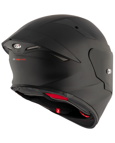 KYT TT-REVO PLAIN MATT BLACK