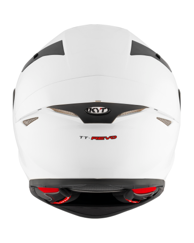 KYT TT-REVO PLAIN WHITE