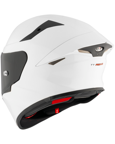 KYT TT-REVO PLAIN WHITE