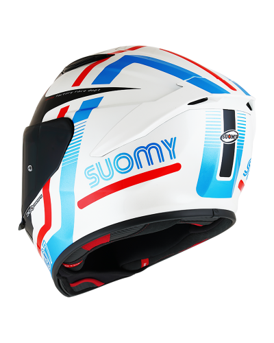 SUOMY TRACK-1 NINETY-SEVEN WHITE/RED