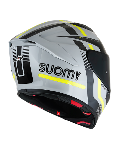 SUOMY TRACK-1 NINETY-SEVEN GREY/YELLOW