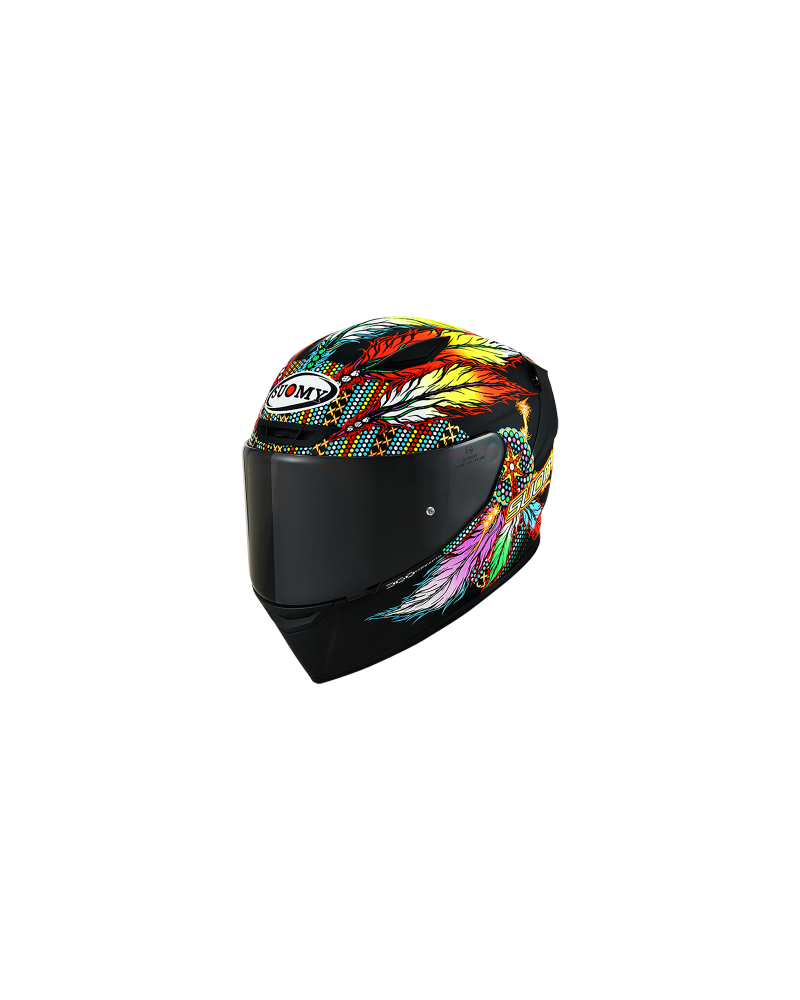 SUOMY TRACK-1 CHIEFTAIN BLACK MATT