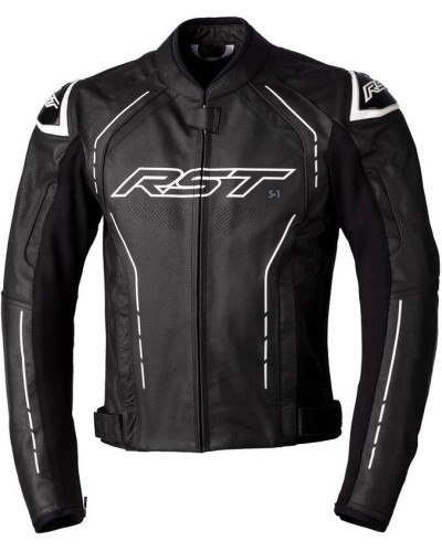 RST S1 LEATHER NEGRO/BLANCO