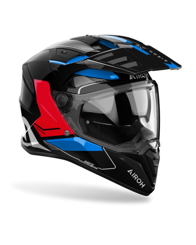 AIROH BANDIT TUNE BLUE RED GLOSS