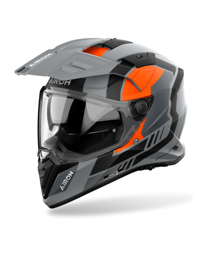 AIROH BANDIT HORN ORANGE GLOSS
