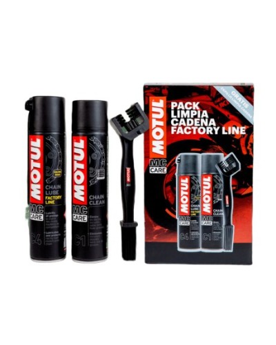 PACK LIMPIACADENA MOTUL FACTORY LINE
