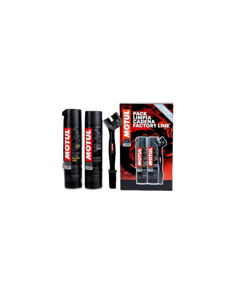 PACK LIMPIACADENA MOTUL FACTORY LINE