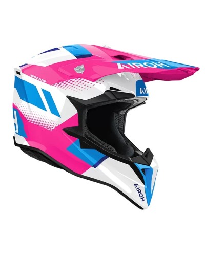 AIROH WRAAAP VISION PINK GLOSS