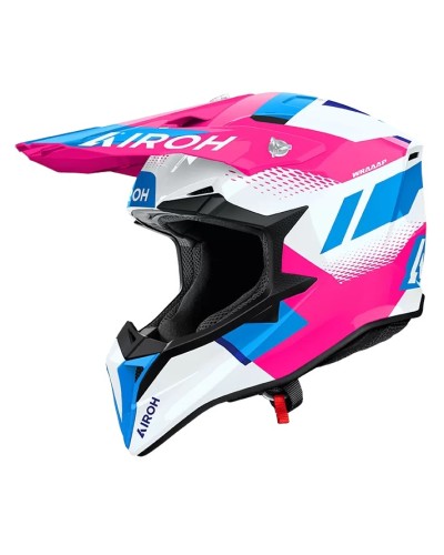 AIROH WRAAAP VISION PINK GLOSS