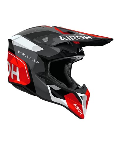 AIROH WRAAAP CONQUER RED GLOSS