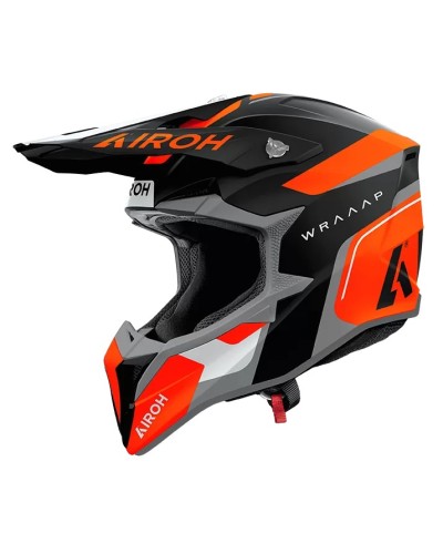 AIROH WRAAAP CONQUER ORANGE MATT