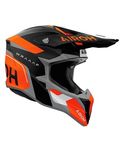 AIROH WRAAAP CONQUER ORANGE MATT