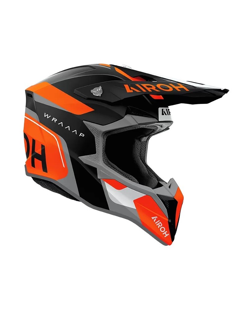 AIROH WRAAAP CONQUER ORANGE MATT