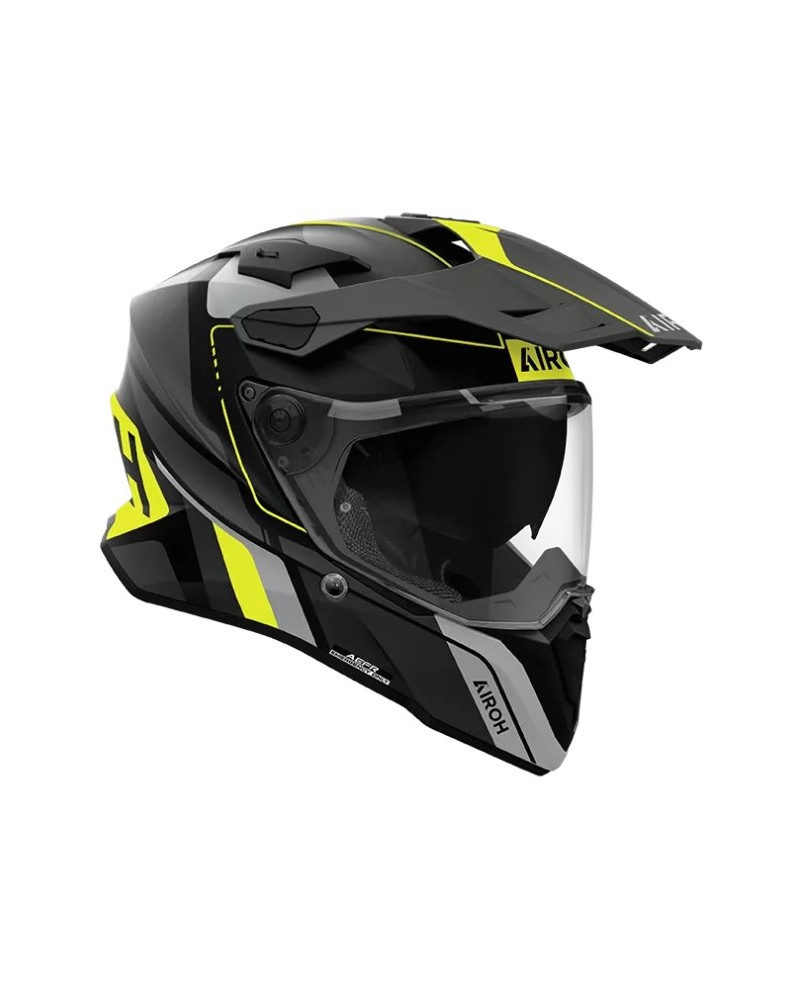 AIROH COMMANDER 2 SKIP YELLOW MATT