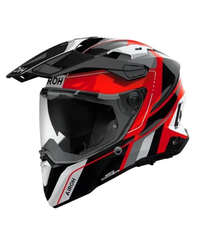 AIROH COMMANDER 2 SKIP RED GLOSS