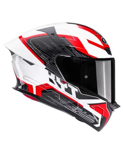 KYT TT-REVO SPEEDING WHITE-RED
